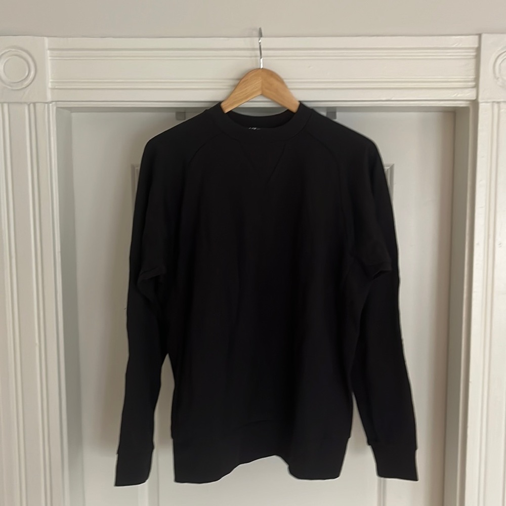 Y3 - men’s crew neck - black - LARGE